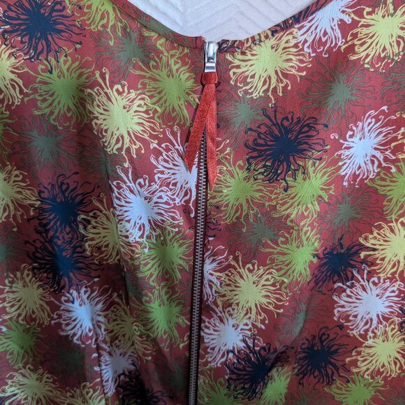 Costello Tagliapietra Designer Wrap Dress Draped Satin Exposed Zipper Size 10 - Picture 11 of 14